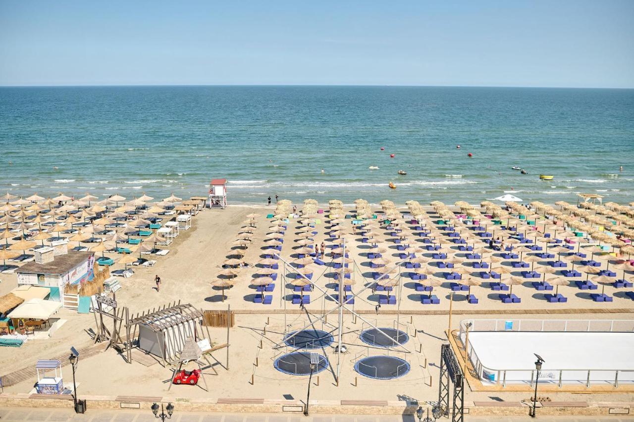 Paradise Sea View 2Bd Apt Spa N Pools Beach Resort Năvodari Exterior foto